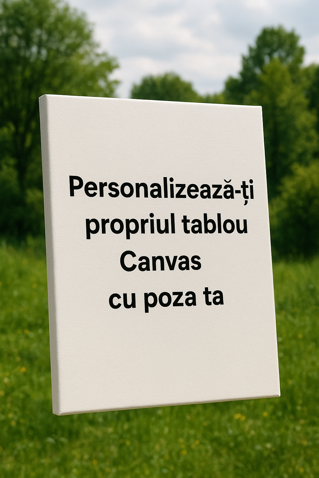 Creeaza-ti propriul Canvas