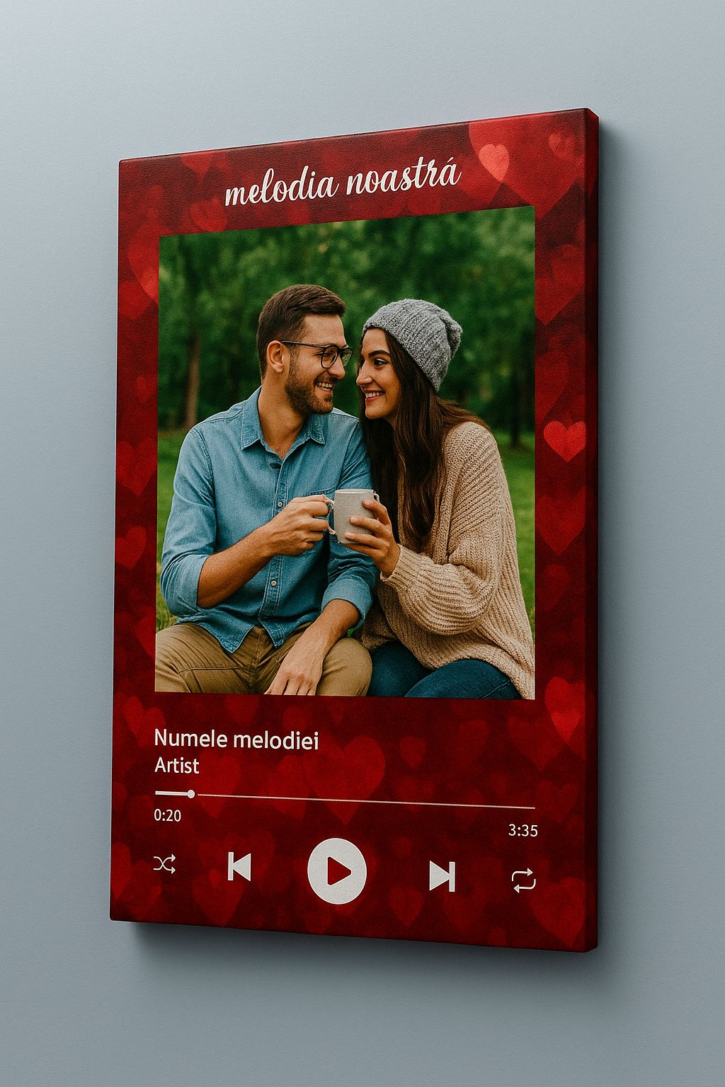 Creaza-ti propriul Canvas cu melodia ta